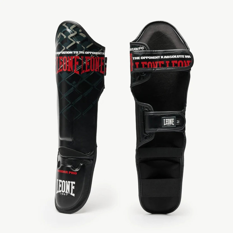 Leone Shinguards MMA CAGE- Black